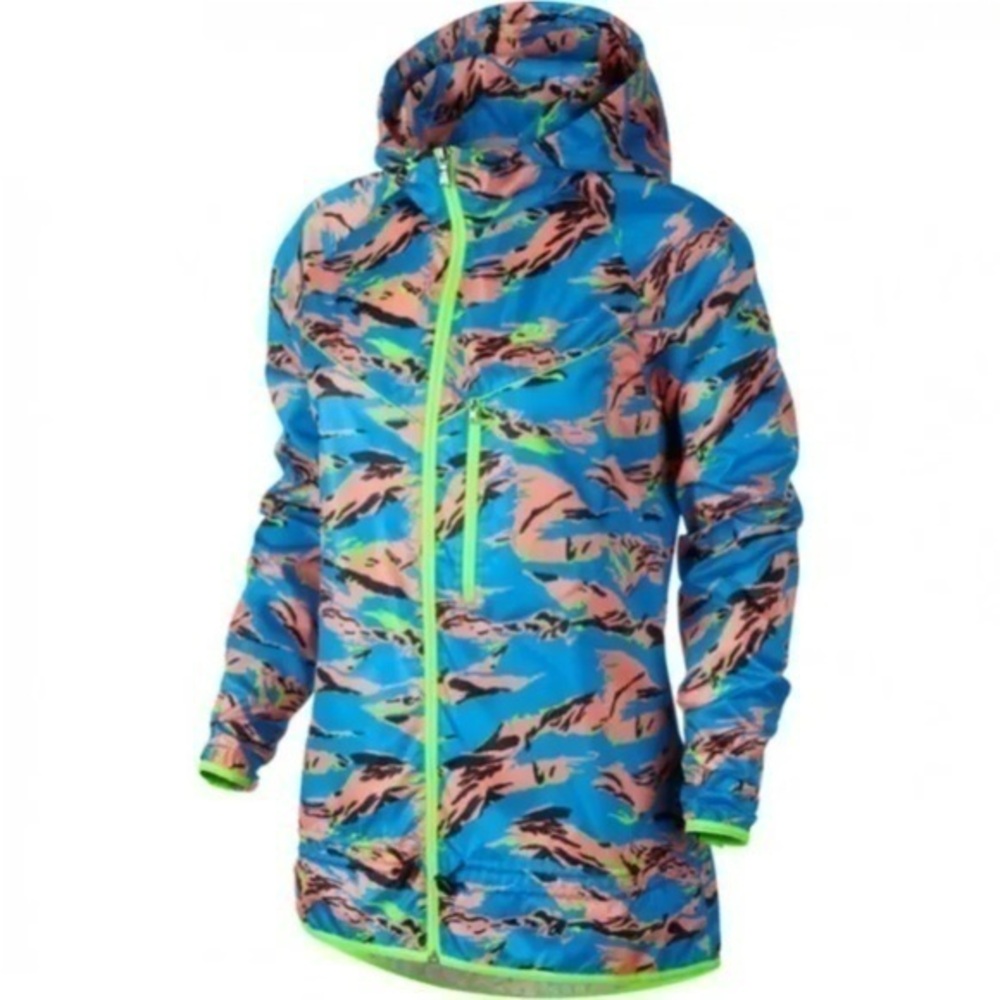 Nike Women's Packable Camouflage Trail Running Jacket